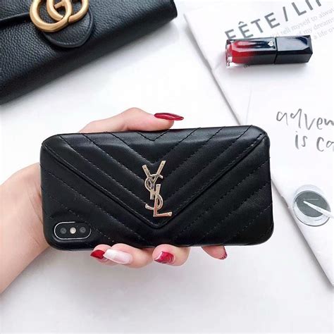 cover ysl iphone x|Saint Laurent Cell Phone & Accessory Cases .